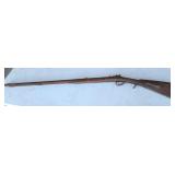 ANTIQUE CONTEMPORARY FLINTLOCK RIFLE