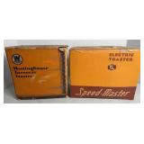 WESTINGHOUSE & SPEED MASTER TOASTER BOXES