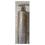 BRASS RED COMET FIRE EXTINGUISHER