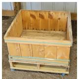 CRATE ON ROLLERS
