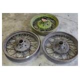 (3) FORD MODEL A RIMS
