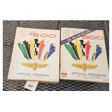 (2) INDIANAPOLIS 500 PROGRAMS 1970 & 1971