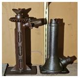 (2) ANTIQUE CAR JACKS