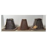 (3) ANTIQUE OVEN TOASTERS