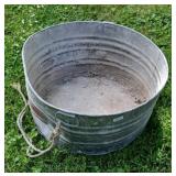 GALVANIZED WASH TUB
