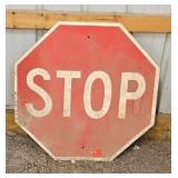 METAL STOP SIGN