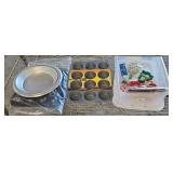 PIE PLATES, MUFFIN TINS, & MORE