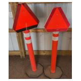 (2) SAFETY SIGNS
