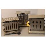 (3) VINTAGE TOASTERS