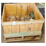 CRATE ON ROLLERS