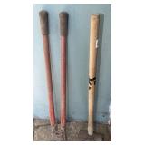 BOLT CUTTERS & SLEDGE HAMMER