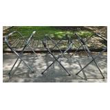 (3) BODY SHOP PAINT STANDS SAW HORSES
