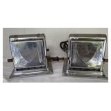 (2) SUPER STAR TOASTERS