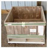 CRATE ON ROLLERS