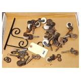 ANTIQUE FURNITURE ROLLER WHEELS