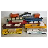 (10) MODEL TRAIN CARS