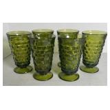 (6) FOSTORIA STYLE WATER GLASSES
