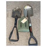 (2) CAMPING SHOVELS