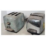 (2) VINTAGE TOASTERS TOASTMASTER & SUNBEAM