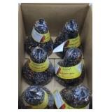 (6) AUDUBON BIRD SEED SUNFLOWER BELLS, NEW
