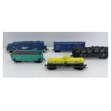 LIFE LIKE RAILROAD ENGINE & ASSTD TRAIN CARS HO