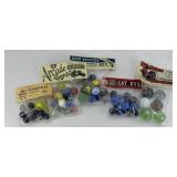 (5) BAGS OF MARBLES