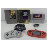 NINTENDO GAMES & CONTROLLERS