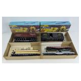 (4) ATHEARN HO SCALE RAILROAD TRAIN CARS