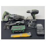 HITACHI CORDLESS DRIVER DRILL & TOOLS