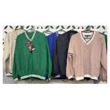 (9) NEW WOMENS GOLF WIND BREAKERS, MEDIUM