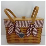 LONGABERGER CHERISHED MEMORIES KEEPER BASKET