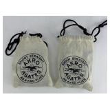 (2) BAGS OF AKRO AGATE MARBLES & SHOOTERS