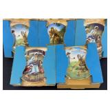 (5) HISTORY HERO COLLECTOR PLATES