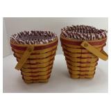 LONGABERGER SWEETHEART BASKETS