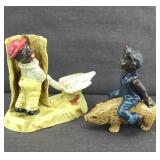 BLACK AMERICANA CAST IRON CHARACTERS