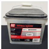 COATED DRYWALL SCREWS, 1 1/4 INCH, FINE THREAD