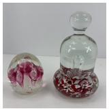 JOE RICE & ST CLAIR PAPERWEIGHTS