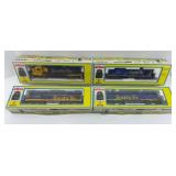(4) ATLAS HO SCALE SANTA RAILROAD ENGINES