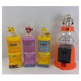 (4) M & M DISPENSERS