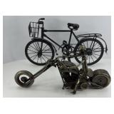 METAL MOTORCYCLE & BICYCLE ART