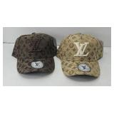 (2) LOUIS VUITTON HATS