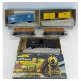 (3) AHERN CARS & (2) OTHER CARS (HO SCALE)