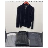 WOMENS VELOUR PANTS, JACKET & OTHER CLOTHES