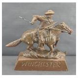 WINCHESTER CAST IRON HORSE & RIDER