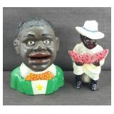 BLACK AMERICANA CAST IRON BANKS