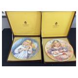 (2) WEDGEWOOD COLLECTOR PLATES