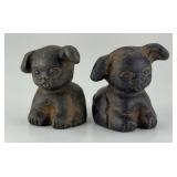 (2) GRISWOLD PUPS. MARKED