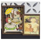 FRAMED DOLL ART