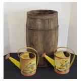 NAIL KEG & CHILD WATERING CANS