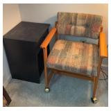 (2)  CLUB CHAIRS, (1) NIGHTSTAND (ALT LOC)